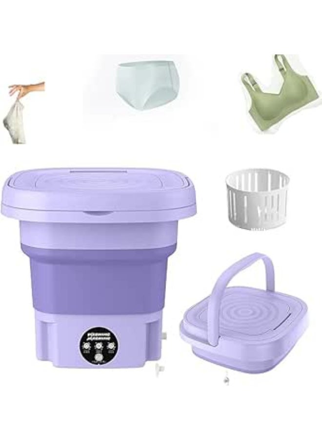 ملابس صغيرة قابلة للطي، غسالة كهربائية محمولة، متعددة الألوان - Image 1